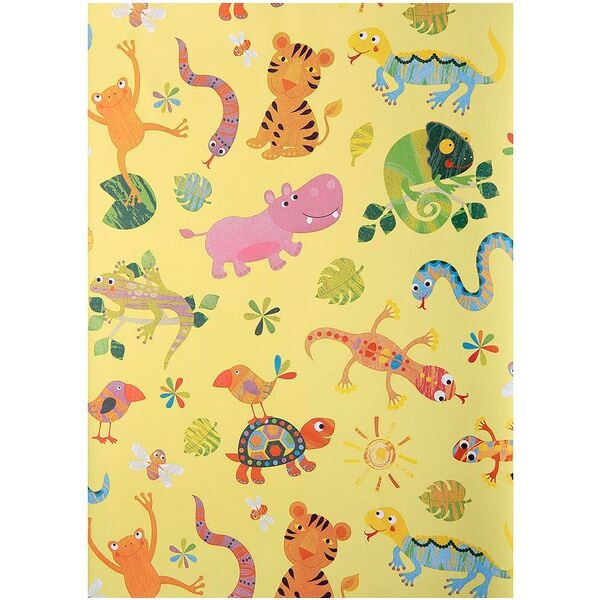 JUNG Geschenkpapier »Fantasia« 500 mm x 20 m gelb