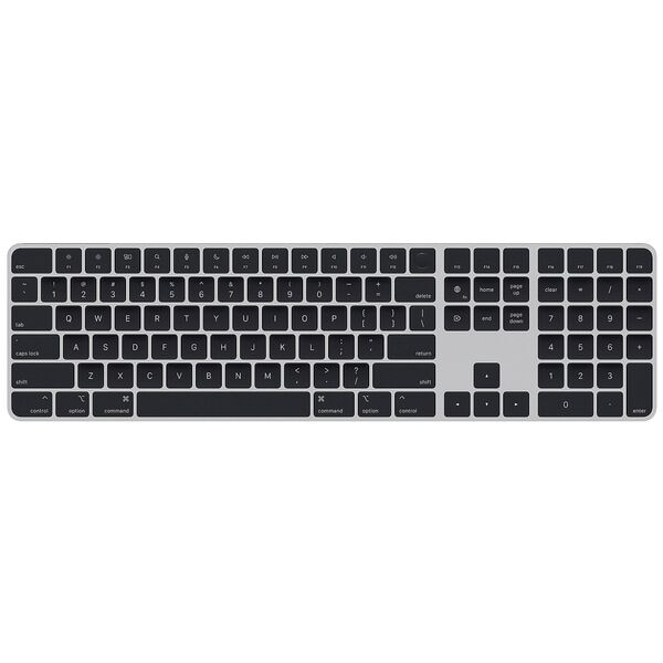 Apple Tablet-Tastatur »Magic Keyboard (2024) mit Ziffernblock und Touch ID« Mac ab mac schwarz, 41.9x1.1x11.5 cm
