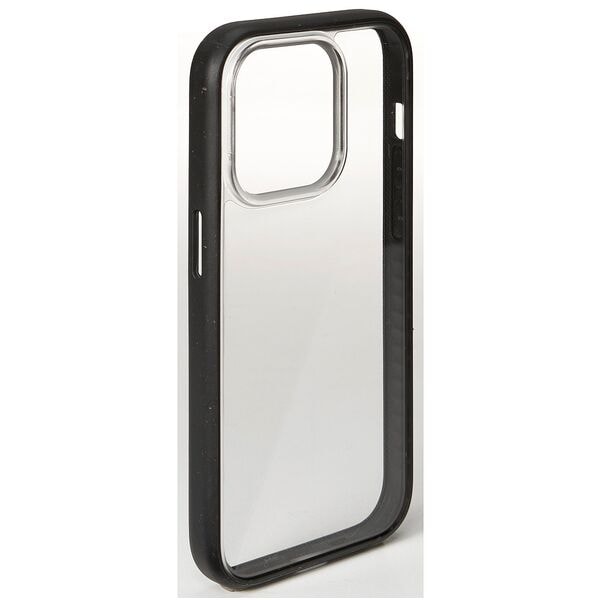 Woodcessoires Handy-Cover »Clear Case« iPhone 13 / iPhone 14 transparent, schwarz transparent
