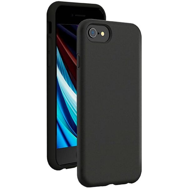 Bigben Handy-Cover »SoftTouch Silicone Case« iPhone 6 / iPhone 6s / iPhone 7 / iPhone 8 schwarz