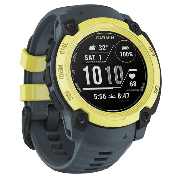 GARMIN Smartwatch GARMIN Instinct E Twilight 40 mm dunkelgrün, lime