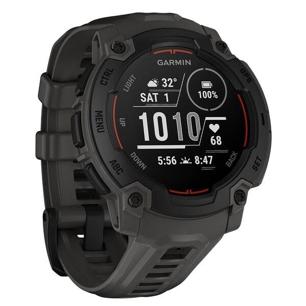 GARMIN Smartwatch GARMIN Instinct E 45 mm schwarz schwarz