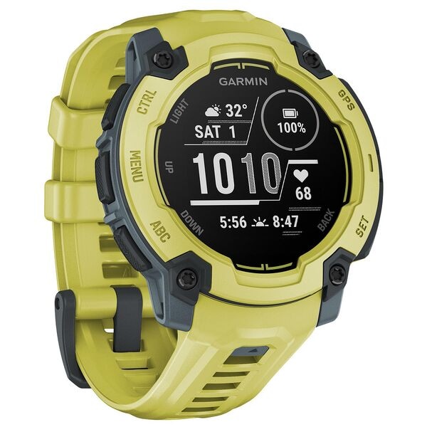 GARMIN Smartwatch GARMIN Instinct E 45 mm lime, dunkelgrün grün