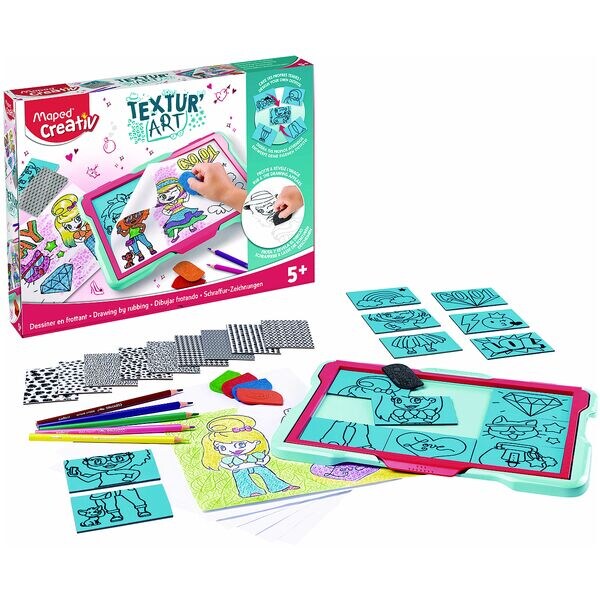 Maped Maltafel-Set »TEXTUR´ART Fashion«