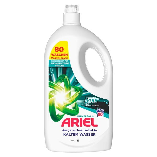 ARIEL Waschmittel »UNIVERSAL+ Lenor« 80 WL grau