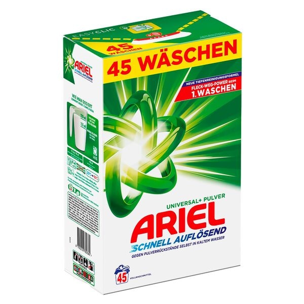 ARIEL Waschmittel »UNIVERSAL+PULVER« 45 WL grau
