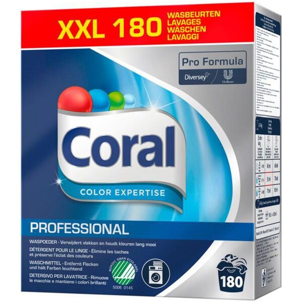 Coral Waschmittel »OPTIMAL COLOR« 180 WL