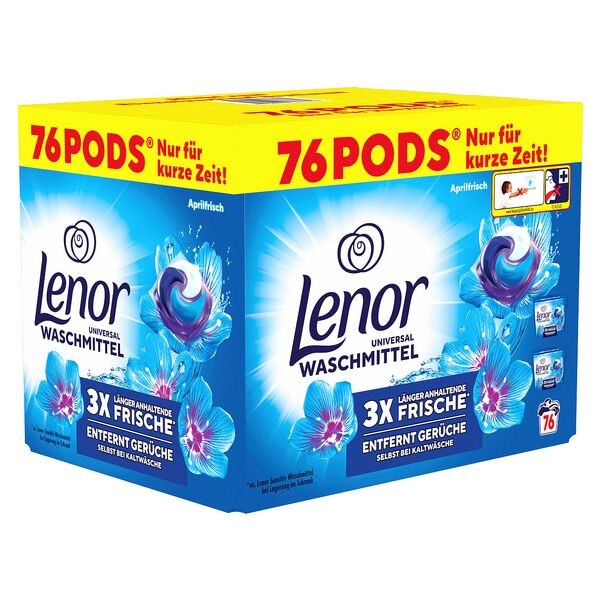 Lenor Waschmittel »UNIVERSAL PODS®« 76 WL grau