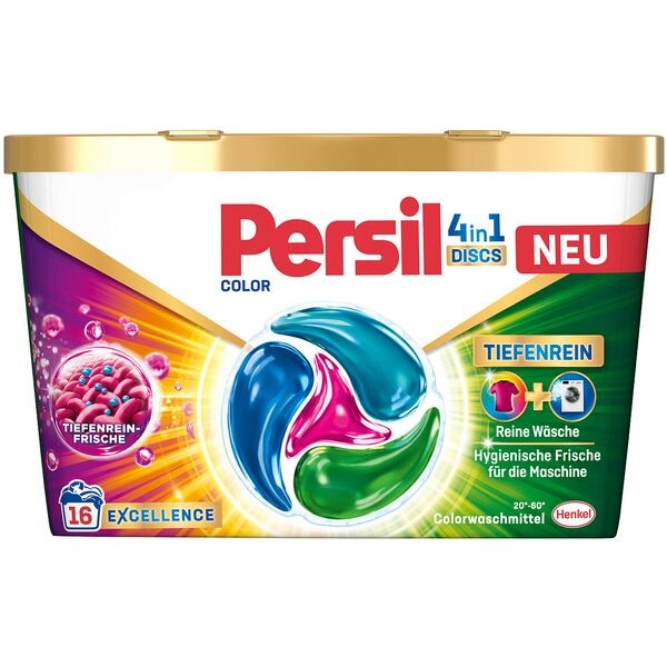 Persil Waschmittel »COLOR 4in1 DISCS TIEFENREIN« 16 WL