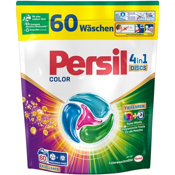 Persil Waschmittel »COLOR 4in1 DISCS TIEFENREIN« 60 WL
