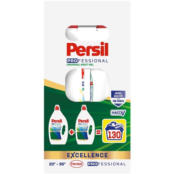Persil Waschmittel »UNIVERSAL KRAFT-GEL TIEFENREIN« 2x 65 WL grau