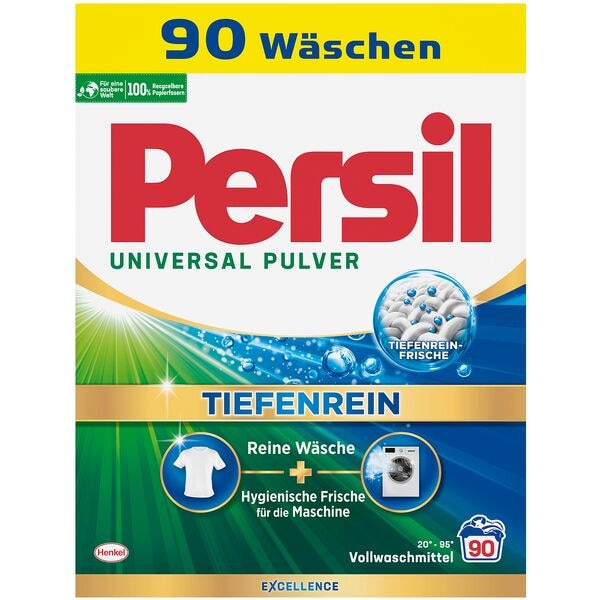 Persil Waschmittel »UNIVERSAL PULVER TIEFENREIN« 90 WL grau