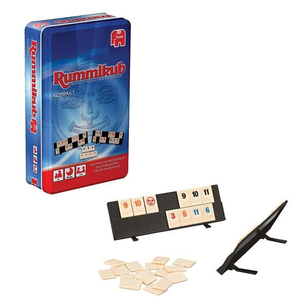Jumbo Geschicklichkeitsspiel »Rummikub in Metalldose«