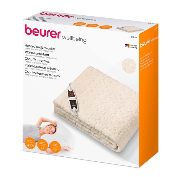 Beurer Wärmeunterbett »UB 53 Teddy Single« 150 x 80 cm