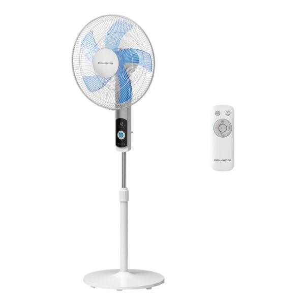 Rowenta Standventilator »Turbo Silence VU5650« blau, 60x144x50 cm