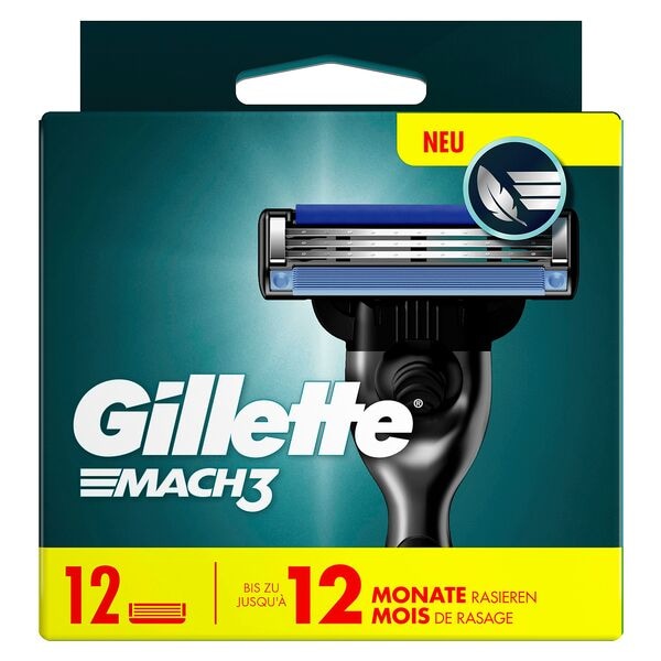 Gillette Rasierklingen »Mach3« 12er-Pack
