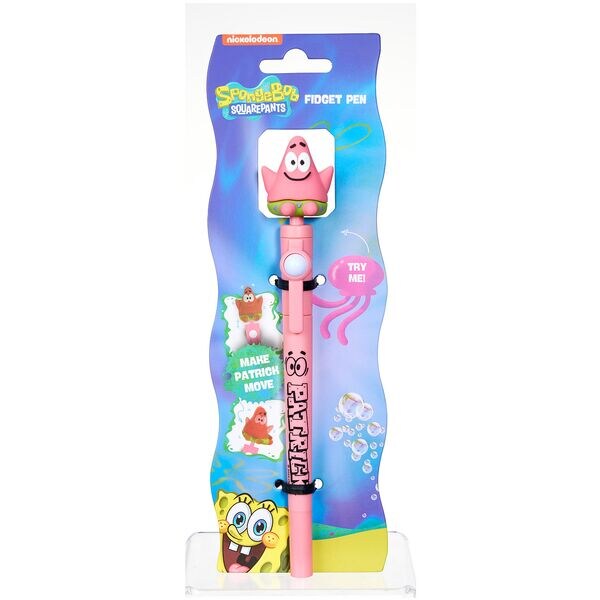 BlueSky Kugelschreiber »SpongeBob - Fidget Pen inkl. Sammelfigur« schwarz