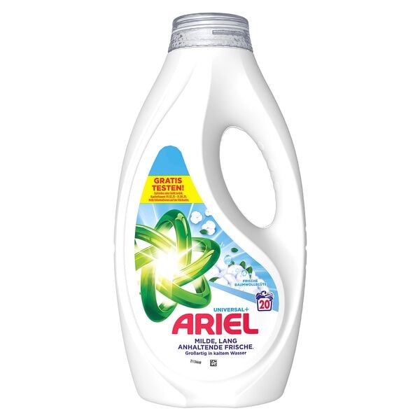 ARIEL Waschmittel »UNIVERSAL+« 20 WL grau