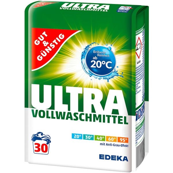 Gut & Günstig Waschmittel »ULTRA« 30 WL