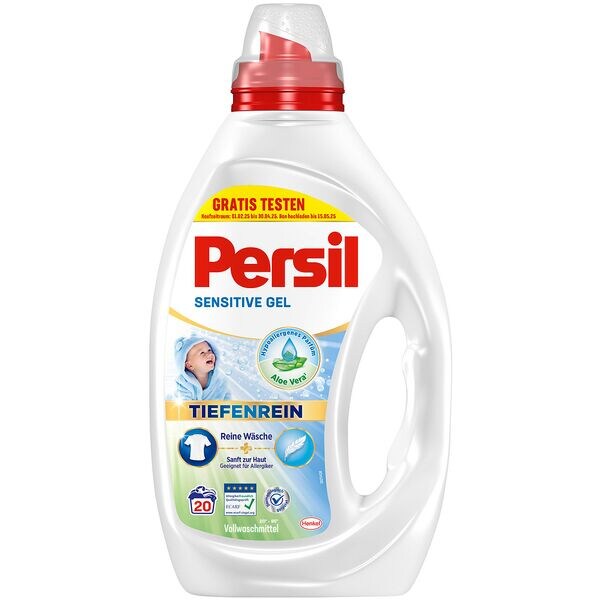 Persil Waschmittel »SENSITIV GEL TIEFENREIN« 20 WL