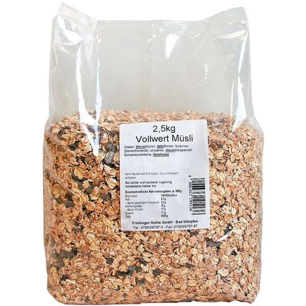 Frießinger Mühle Müsli »Vollwert« 2,5 kg