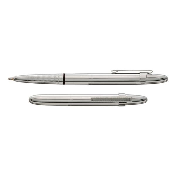 Fisher Space Pen Kugelschreiber »Bullet Space Pen chrome mit Clip« 1 Stück silber