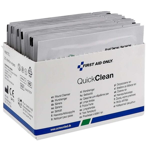 First Aid Only Wundreinigungstücher »Quick Clean«