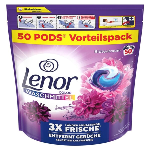 Lenor Color-Waschmittel »COLOR PODS&reg; Blütentraum« 50 WL