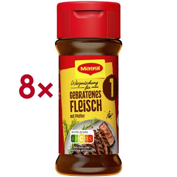 Maggi 8er-Pack Würzmischung »Gebratenes Fleisch«