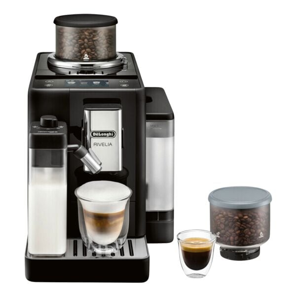 De Longhi Kaffeevollautomat »Rivelia EXAM 440.55.B« braun, 24.5x38.5x43 cm