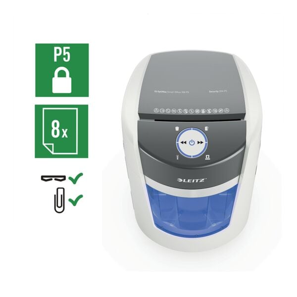 Leitz Aktenvernichter »OptiMax Small Office 350« weiß, 22.3x63x39.2 cm