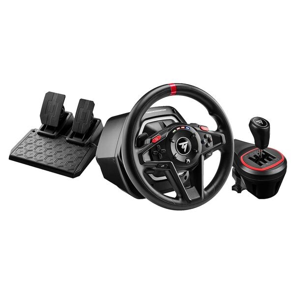 Thrustmaster Lenkrad- und Pedale-Set »T128 Shifter Pack«