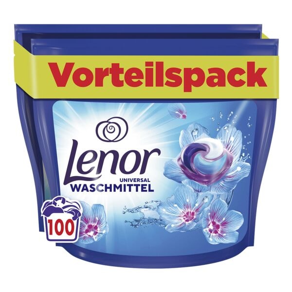Lenor Vollwaschmittel All-in-1 Pods »Aprilfrisch« 100 WL weiß