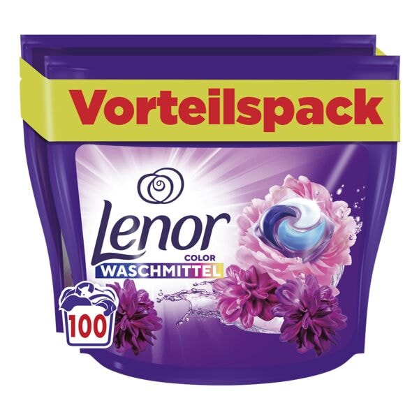 Lenor Colorwaschmittel All-in-1 Pods »Amethyst Blütentraum « 100 WL weiß