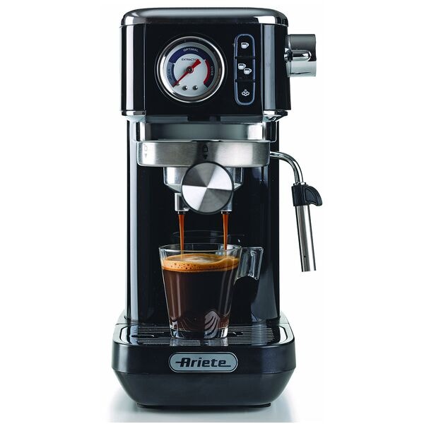 Ariete Siebträgermaschine »Slim Moderna« braun, 14x29x34 cm