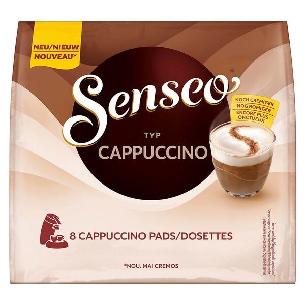 Senseo Kaffeepads CAPPUCCINO 8 Pads