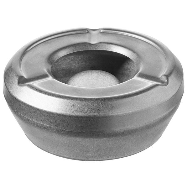 APS Aschenbecher »Forge« Edelstahl silber