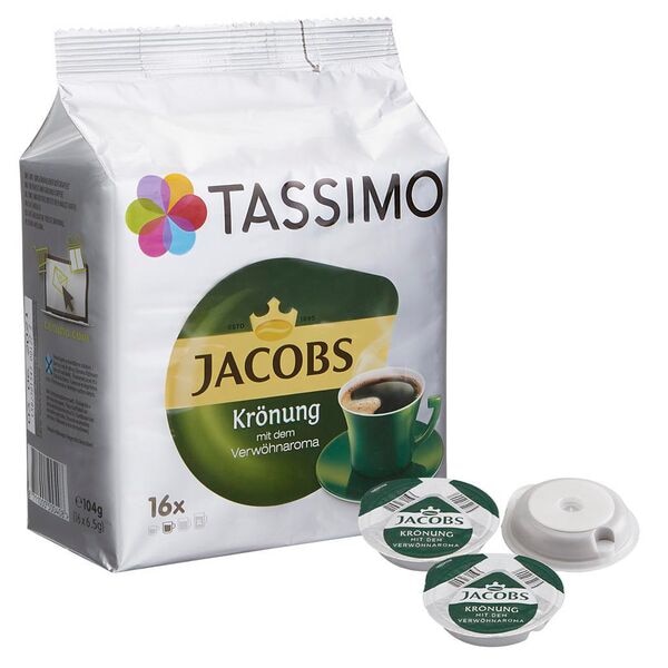 Tassimo Kaffeediscs JACOBS Krönung 16 Portionen
