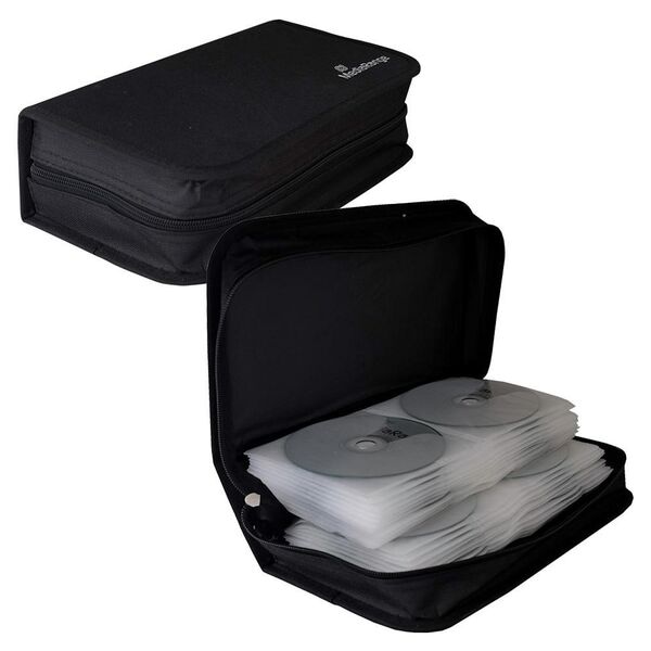 MediaRange CD-/DVD-Tasche schwarz 96 CDs schwarz