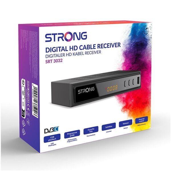 STRONG DVB-C Receiver »SRT 3032«