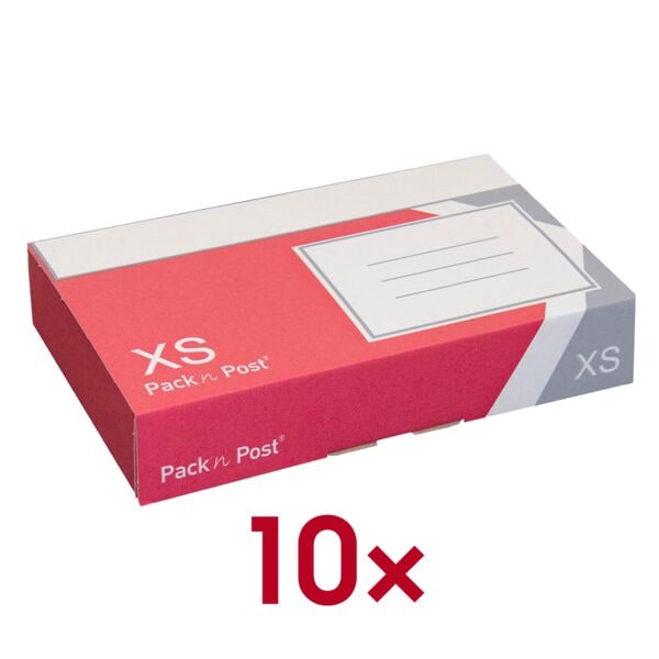 Mayer-network Versandkartons XS 15,5/25,0/4,5 cm 10 Stück, 15.5x4.5x25 cm