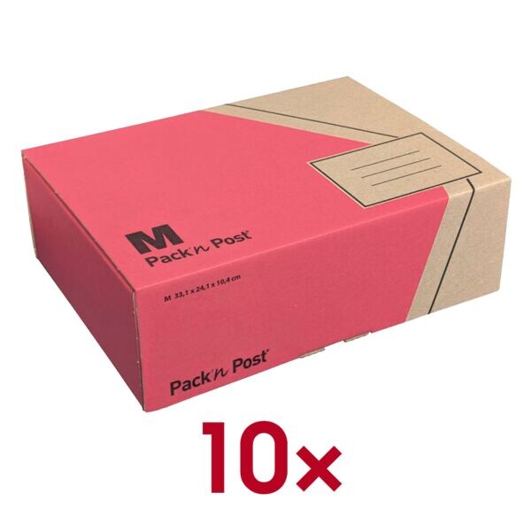Mayer-network Versandkartons M 25,0/33,5/1,1 cm 10 Stück, 25x1.1x33.5 cm
