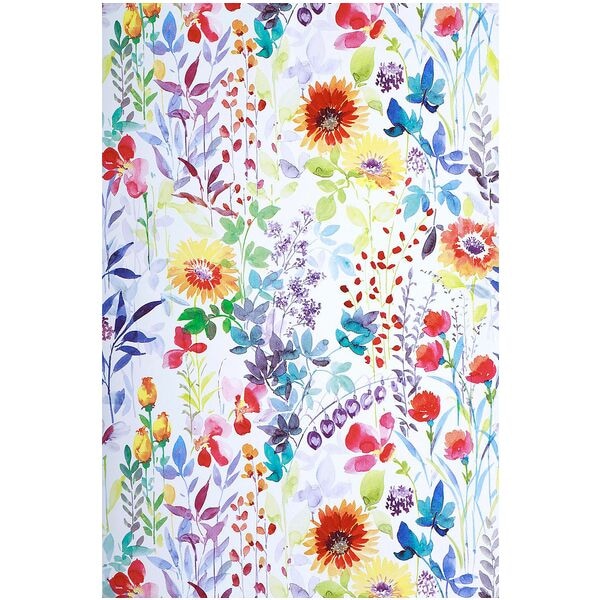 JUNG Schöner Verpacken Geschenkpapier »Blooms« 500 mm x 20.0 m weiß