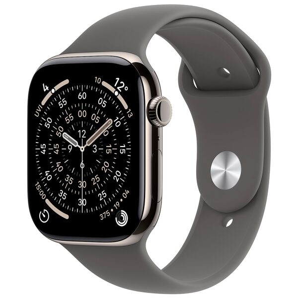 Apple Smartwatch Apple Watch Series 11 42 mm Titan (GPS+Cellular) Sportarmband S/M M/L 40