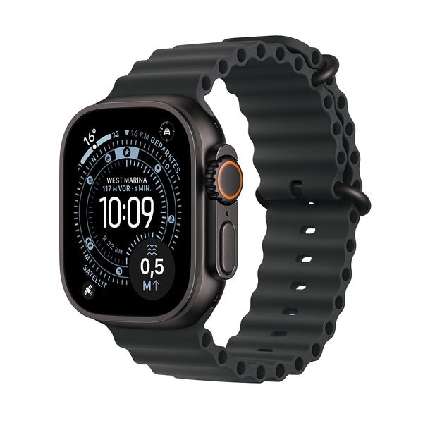 Apple Smartwatch Apple Watch Ultra 3 Ocean Armband Cellular + GPS 49 mm maritimblau, s 40