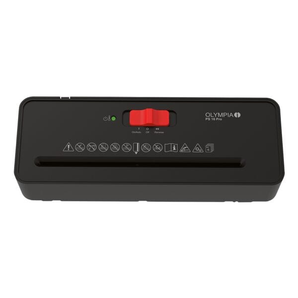 Olympia Aktenvernichter » PS 16 Pro« schwarz, 22x6.9x10.8 cm