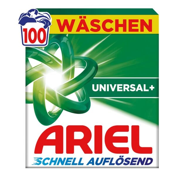 ARIEL Pulverwaschmittel »Universal« 5.03 kg - 100 WL weiß