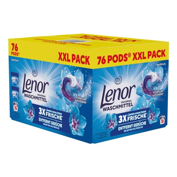 Lenor Universalwaschmittel All-in-1 PODS&reg; »Aprilfrisch« 76 WL weiß