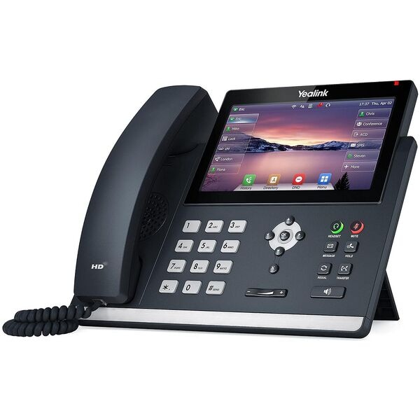 Yealink VoIP-Telefon mit Rufnummernanzeige »SIP-T48U«
