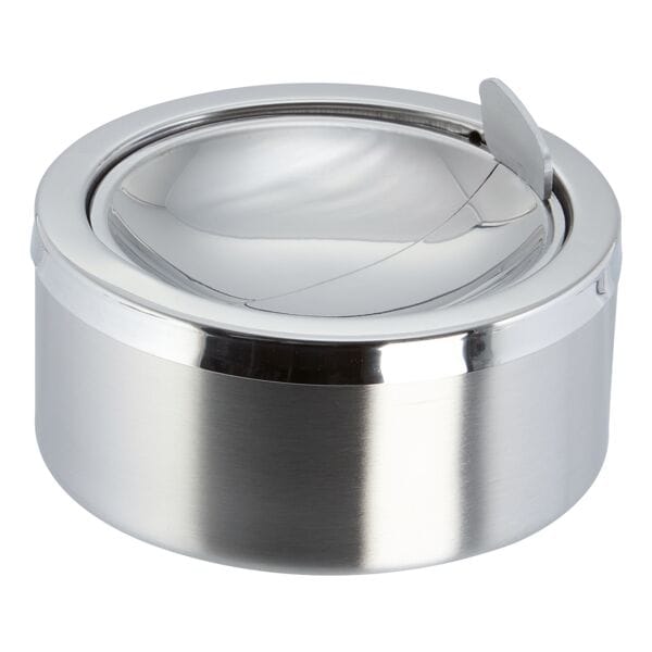 APS Aschenbecher »Trapdoor« silber, 7 cm
